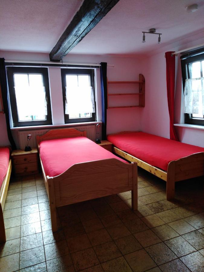 Fachwerkhaus In D 63667 Nidda Fuer 8 Bis 12 Personen公寓 外观 照片